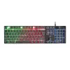 Trust GXT 835 Azor klawiatura Gaming USB German Czarny