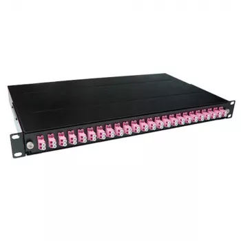 Panel światłowodowy ACT Fiber 24 x duplex LC wielomodowy OM4