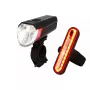 Zestaw lampek rowerowych FISCHER E-Bikes 50647 LED 80 lm IP44