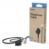 Hama 00300045 kabel telefoniczny 3 m Czarny