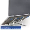 Składana podstawa pod laptop ACT, aluminium, 7-stopniowa regulacja wysokości