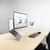 Składana podstawa pod laptop ACT, aluminium, 7-stopniowa regulacja wysokości