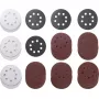 Tarcza szlifierska kwb Quick-stick Zestaw tarcz szlifierskich 30 szt. 11,5 cm Korund