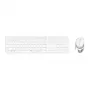 Rapoo 9850M Zestaw klawiatura i mysz Home RF Wireless Bluetooth QWERTZ niemiecki biały