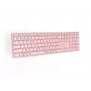 Klawiatura Rapoo E9800M bezprzewodowa Bluetooth QWERTZ niemiecka różowa