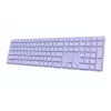Rapoo E9800M Klawiatura bezprzewodowa Bluetooth QWERTZ niemiecka liliowa