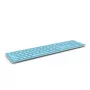 Klawiatura Rapoo E9800M do domu RF Wireless Bluetooth QWERTZ niemiecka niebieska