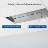 ACT Niebieski 5 metrów LSZH SFTP CAT6A MPTL przedłużacz snagless ze złączami RJ45