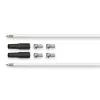 Hama 00179262 kabel koncentryczny 20 m F-type Biały