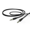 Kabel audio Hama Flexi-cienki 1.5m 3.5mm Męski do Męskiego Czarny