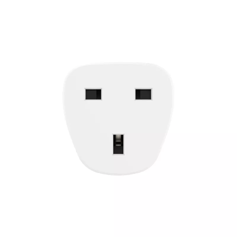 Hama 00223459 adapter wtyczki zasilania Typ E/F hybrydowy Typ G (UK) Biały