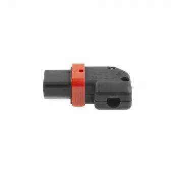 Złącze kątowe ACT C13 IEC Lock+ wielokrotnego użytku, czarne, PA130100RBK