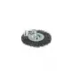 Szczotka tarczowa drutowa kwb 607433 Średnica trzpienia 6 mm Średnica 10 cm