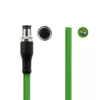 ACT Industrial 5.00 meters Sensor cable M12D 4-pin male to open end, Superflex Xtreme TPE cable, shielded