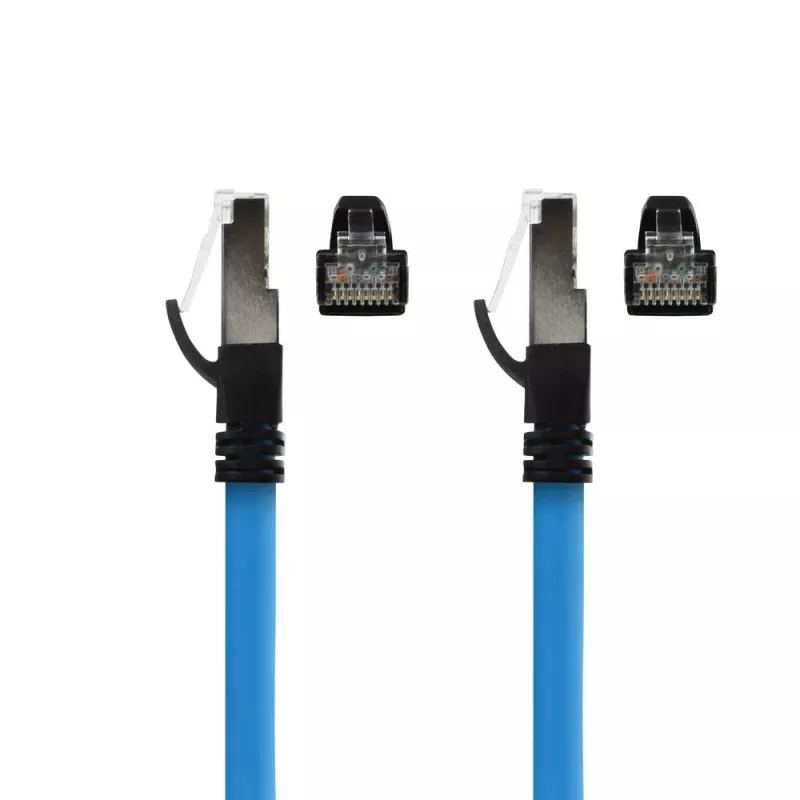 ACT Industrial 7.50 metrów kabel Profinet wtyk RJ45 na wtyk RJ45, Superflex CAT6A SF/UTP TPE, ekranowany