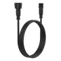 Kabel zasilający Deltaco SH-OLC01 Czarny 5 m