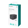 Ładowarka do urządzeń mobilnych eSTUFF ES635200 uniwersalna czarna 2 USB Type-C