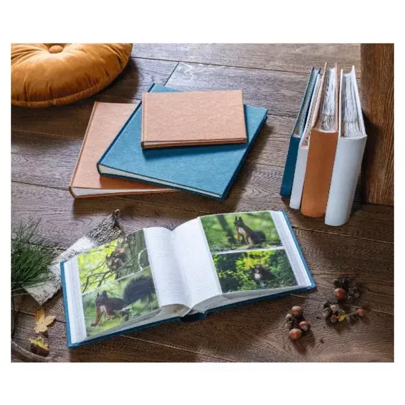 Hama Wrinkled album na zdjęcia biały 36 arkuszy 10 x 15 oprawa książkowa