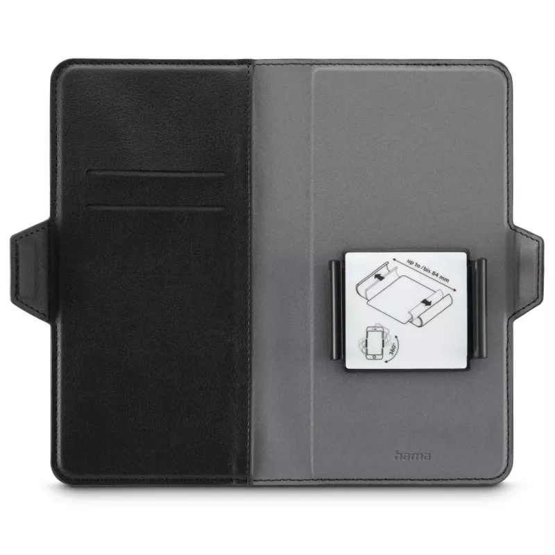 Hama 00118894 etui na telefon 17 cm (6,7 cala) Folio Czarny