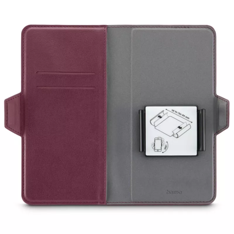 Hama 00118894 etui na telefon komórkowy 17 cm (6,7 cala) z klapką Czerwone