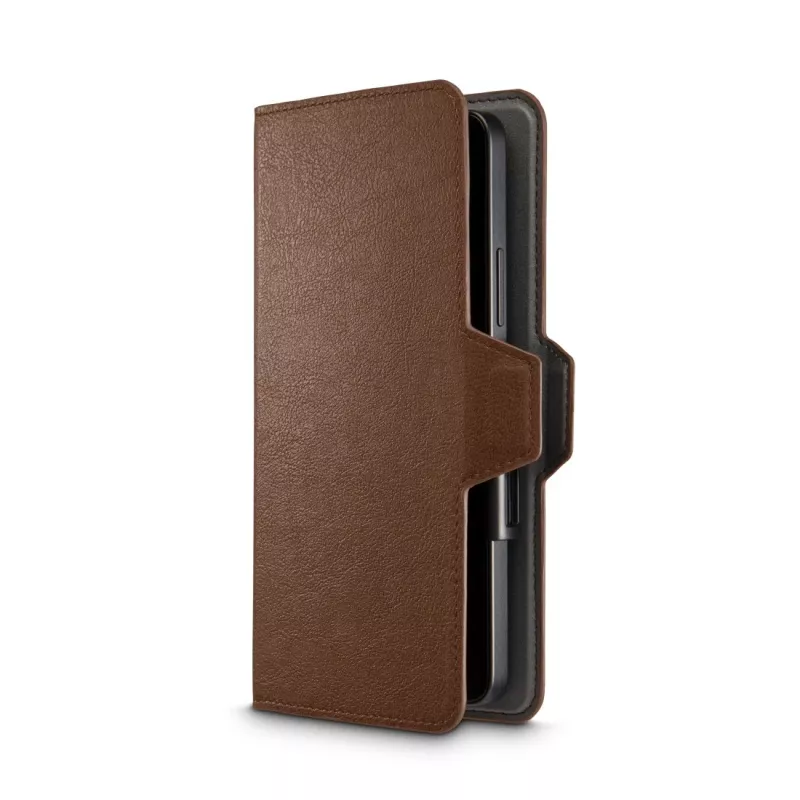 Hama 00118895 etui na telefon komórkowy 15,5 cm (6,1 cala) Folio Brązowy