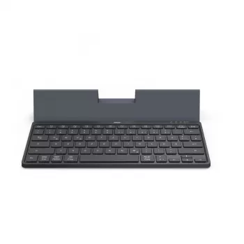 Hama Travel 600 QWERTZ Niemiecki Bluetooth Czarny, Ciemnoszary