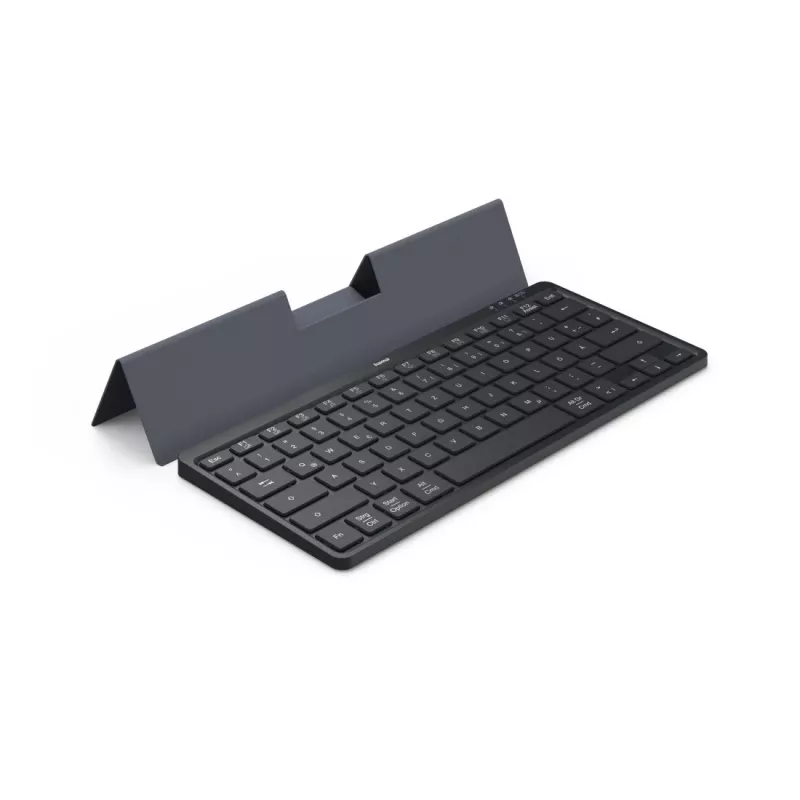 Hama Travel 600 QWERTZ Niemiecki Bluetooth Czarny, Ciemnoszary