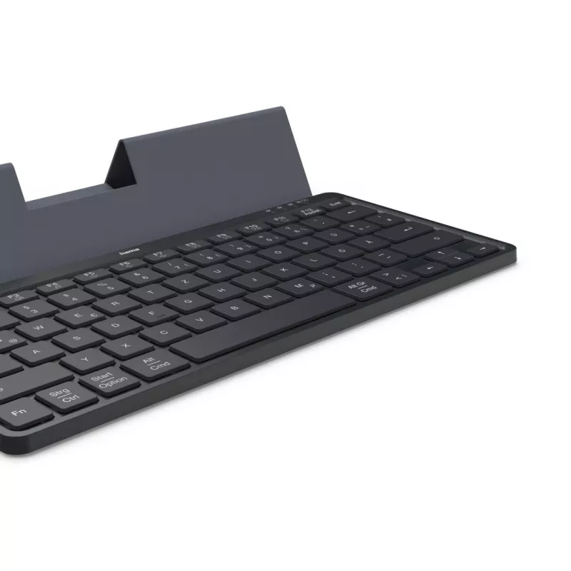Hama Travel 600 QWERTZ Niemiecki Bluetooth Czarny, Ciemnoszary