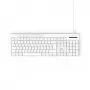 Hama CK-200 klawiatura Dom/Biuro USB QWERTZ Niemiecki Biały