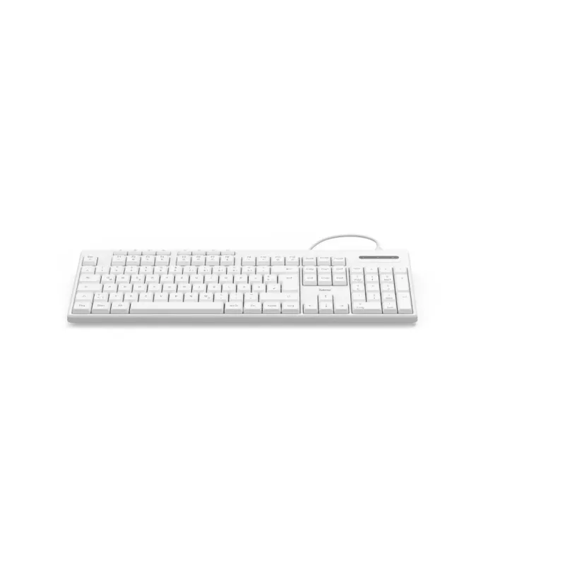 Hama CK-200 klawiatura Dom/Biuro USB QWERTZ Niemiecki Biały