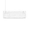 Hama CK-200 klawiatura Dom/Biuro USB QWERTZ Niemiecki Biały