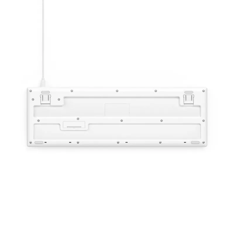 Hama CK-200 klawiatura Dom/Biuro USB QWERTZ Niemiecki Biały