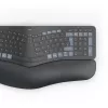 Hama WK-900 Ergo klawiatura Dom/Biuro RF Wireless + Bluetooth QWERTZ Niemiecki Czarny, Niebieski, Ciemnoszary