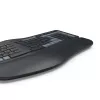 Hama WK-900 Ergo klawiatura Dom/Biuro RF Wireless + Bluetooth QWERTZ Niemiecki Czarny, Niebieski, Ciemnoszary