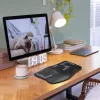 Hama WK-900 Ergo klawiatura Dom/Biuro RF Wireless + Bluetooth QWERTZ Niemiecki Czarny, Niebieski, Ciemnoszary