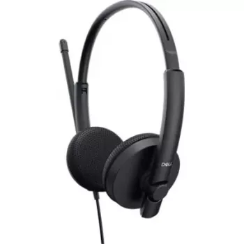 DELL WH1022 Zestaw słuchawkowy Przewodowy Head-band Rozmowy/Muzyka USB Typu-A Czarny