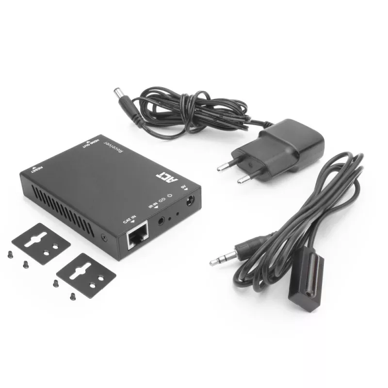 Odbiornik ACT AC7853 HDMI over CATx — odbiornik sygnału HDMI przez Ethernet do 150 m