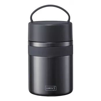 Pojemnik termiczny Lurch 00240844, 0,8 l, szary, izolacja do 12 h, 110×110×190 mm