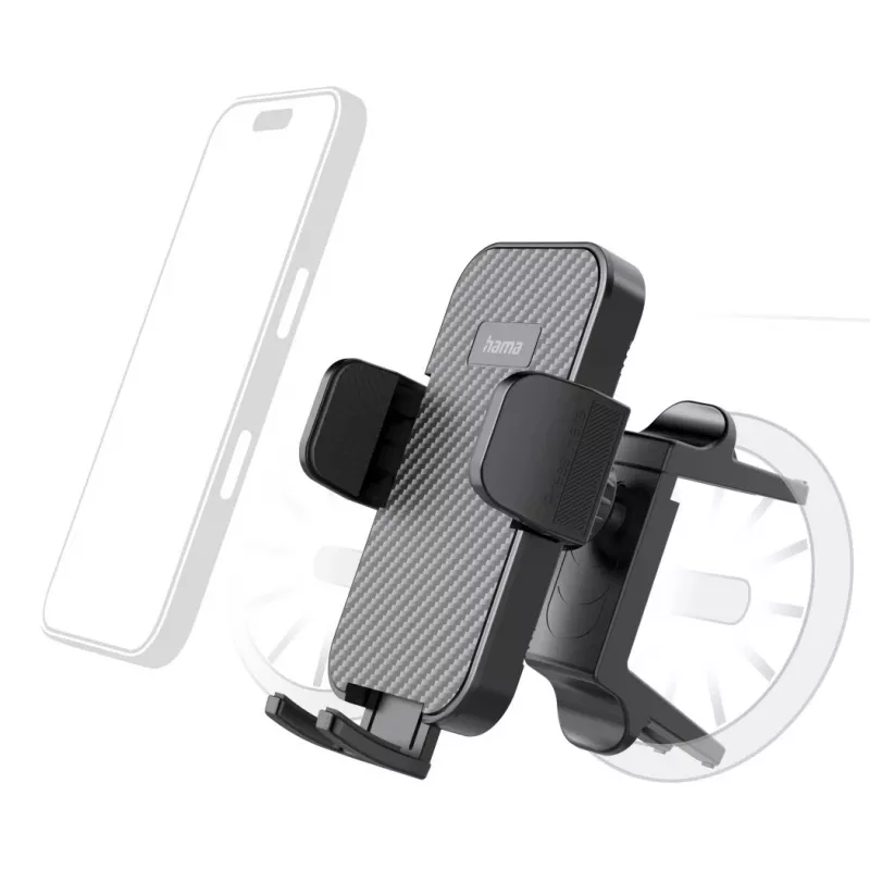 Uchwyt Hama 00201974 pasywny Uchwyt pasywny Telefon komórkowy/Smartfon Czarny