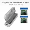 ACT USB 40 Gb/s M.2 2280 NVMe / PCIe SSD enclosure, beznarzędziowy