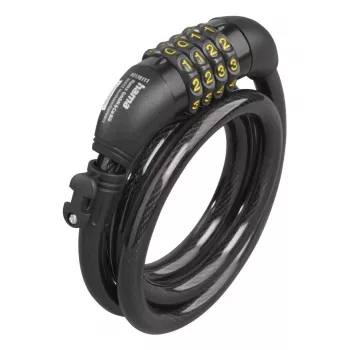 Hama 00178135 zapięcie rowerowe Czarny 1200 mm Linka
