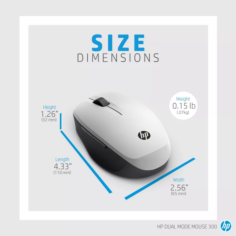 Mysz HP Dual Mode mysz RF Wireless Bluetooth