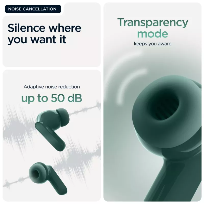 Motorola Moto Buds Bass Headset True Wireless Stereo (TWS) In-ear Calls/Music Bluetooth Green
