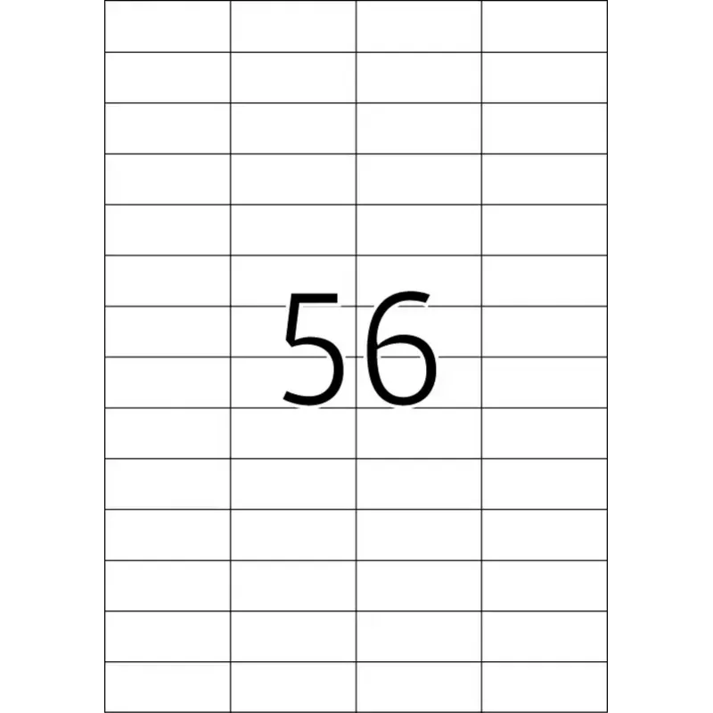 Etykiety HERMA Premium A4 52,5x21,2 mm biały papier mat 1400 szt.