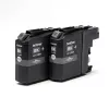 Brother LC123BK 2-pak, Czarny, Tusz pigmentowy, 1 szt., 600 stron, 600 stron, Zestaw wielopak