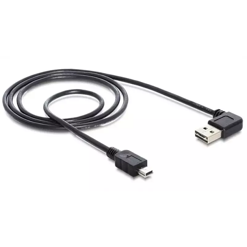 Kabel USB DeLOCK 5m USB 2.0 A - miniUSB m/m 83381 Czarny