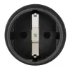 Hama 00108882 adapter wtyczki zasilania Typ F Typ I (AU) Czarny