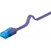 Płaski kabel krosowy Goobay CAT 6A U/UTP Fioletowy 0,5 m