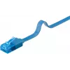 Płaski kabel krosowy Goobay CAT 6A U/UTP Niebieski 1m