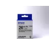 Kaseta z etykietami Epson Matte LK-6SBE Czarny/Matt srebrny 24 mm (9 m)